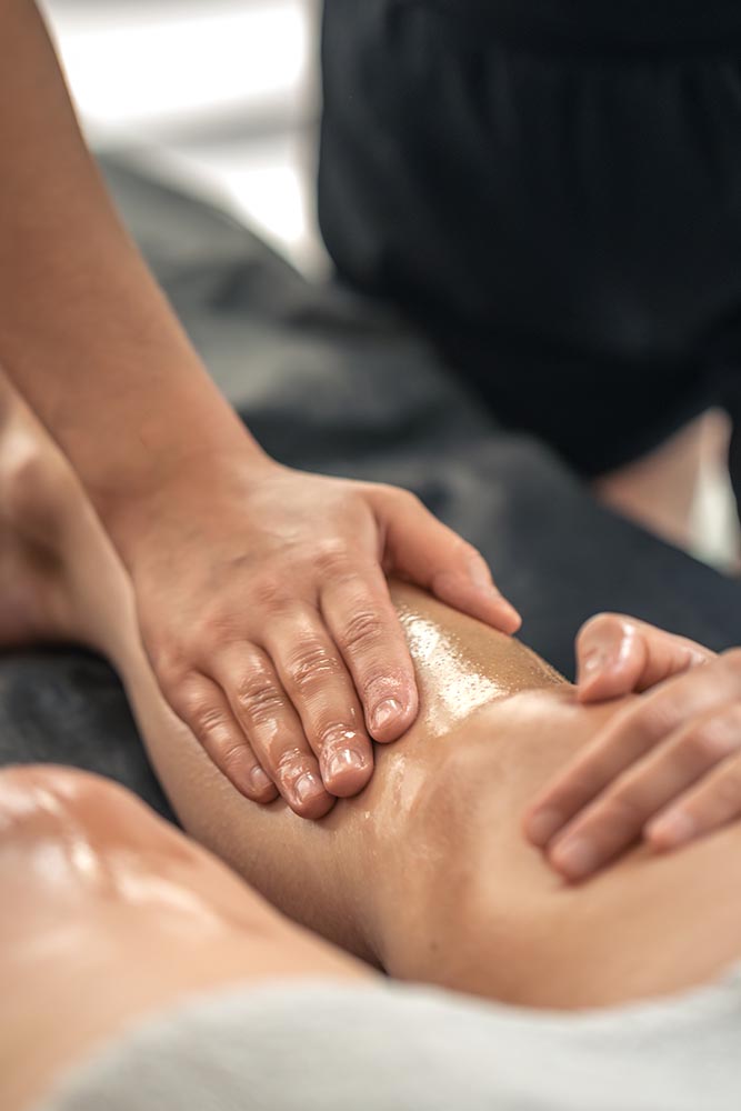Women full body massage at home